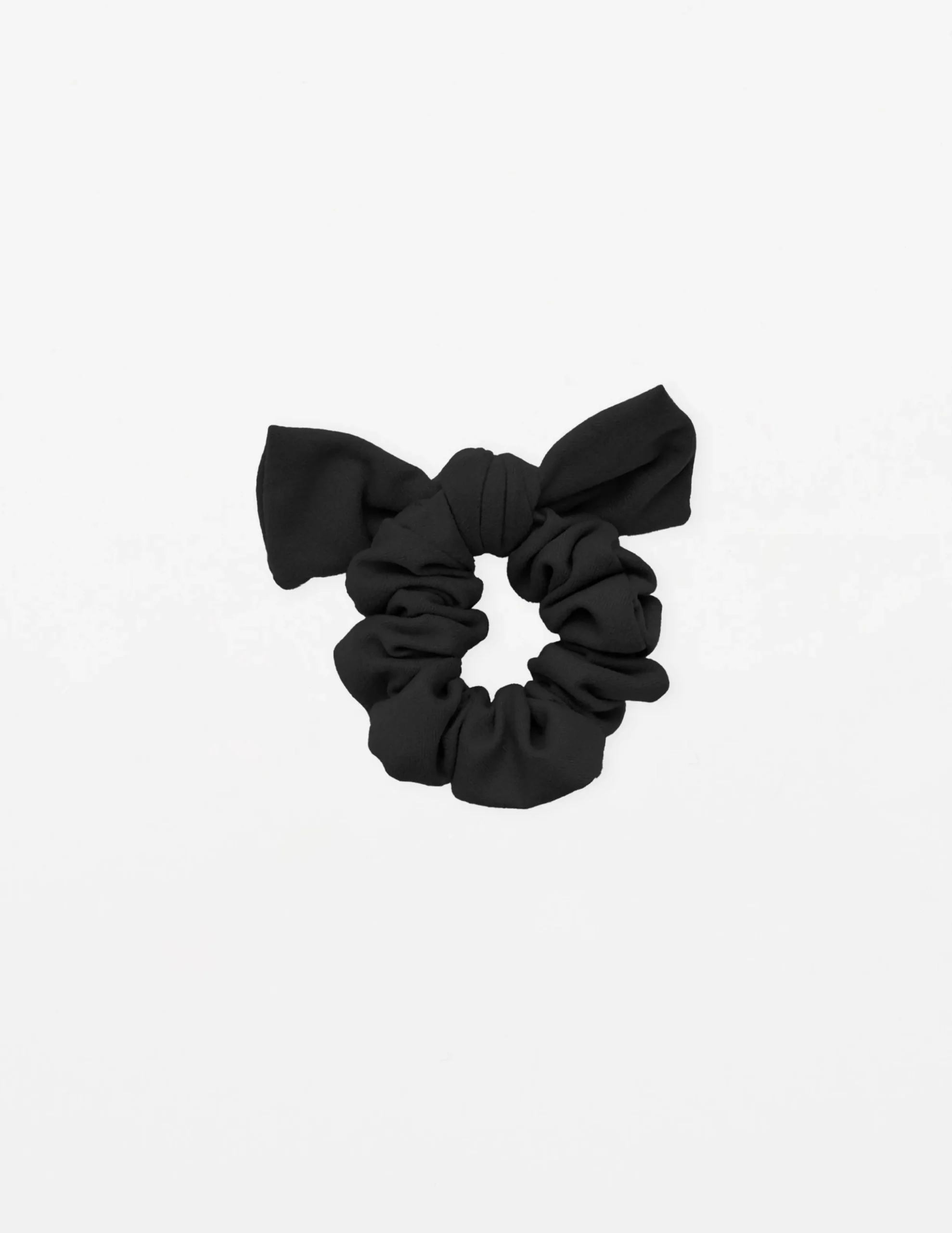 Wool Scrunchie - Black